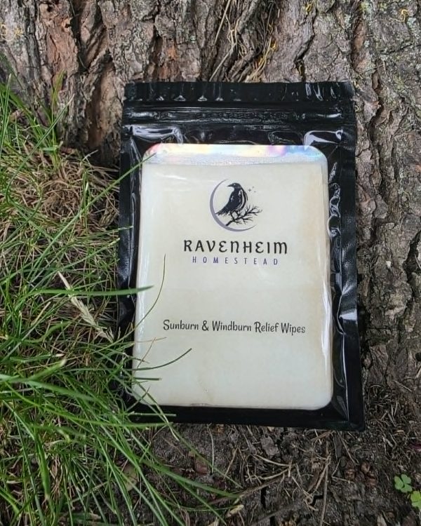 Sunburn & Windburn Relief Wipes (Travel Size)